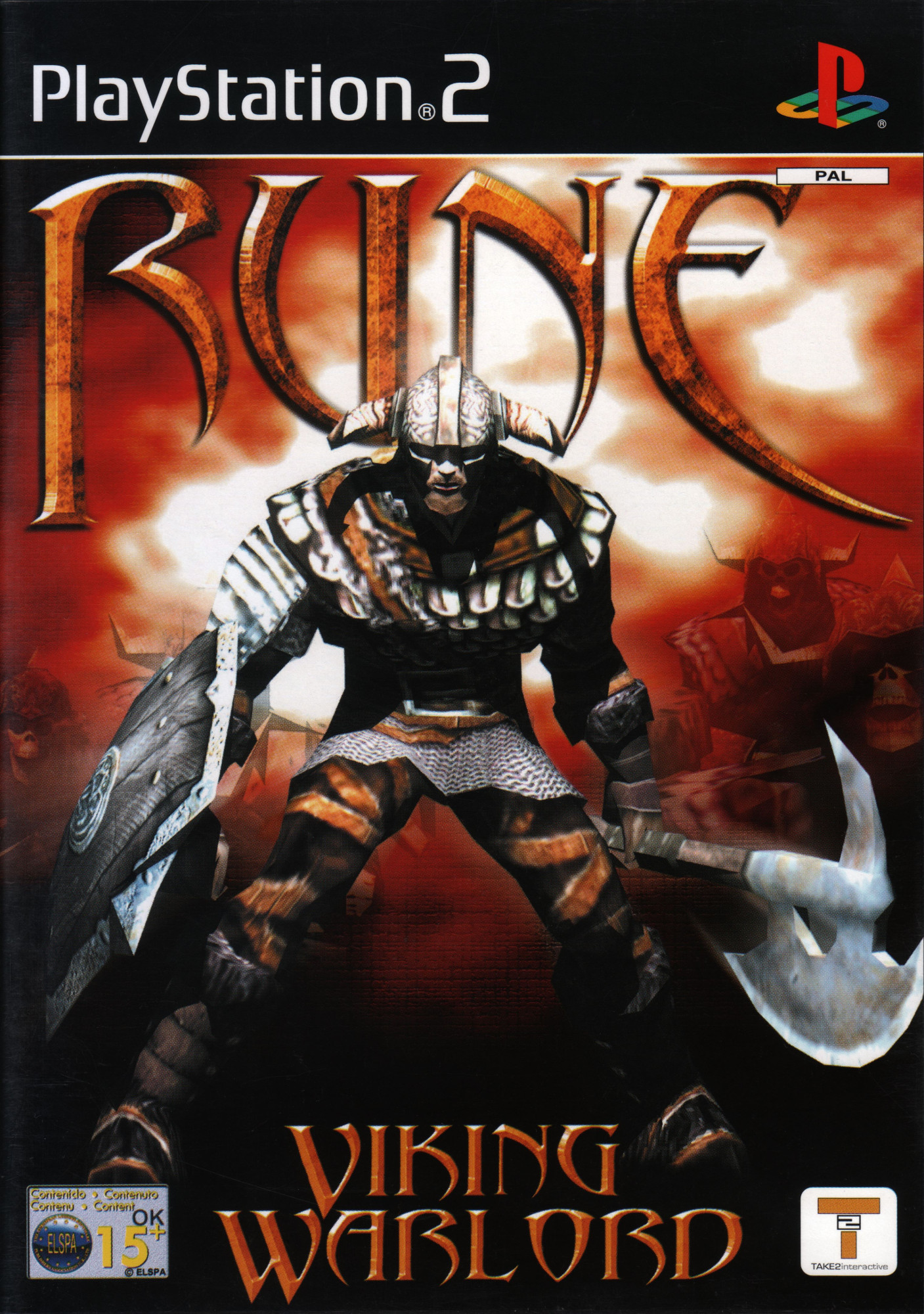Rune Viking Warlords — box-2D (EU)