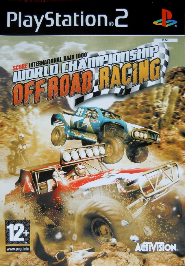 Score International Baja 1000 World Championship Off Road Racing — box-2D (EU)