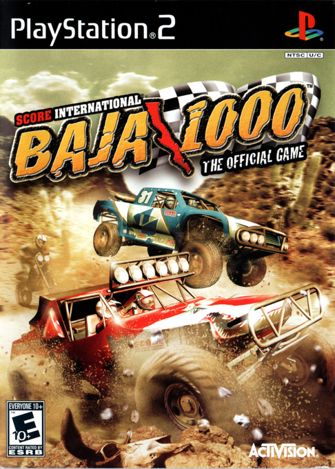 Score International Baja 1000 World Championship Off Road Racing box art