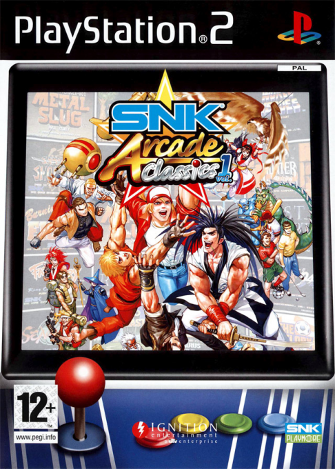 SNK Arcade Classics Vol. 1 — box-2D (EU)