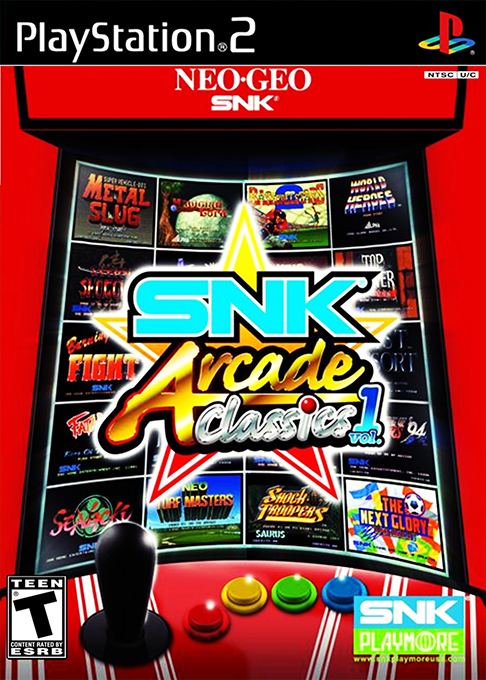 SNK Arcade Classics Vol. 1 box art