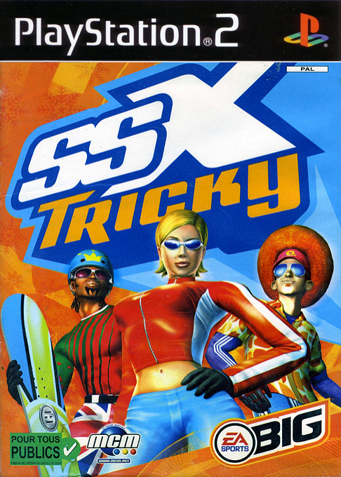 SSX Tricky — box-2D (EU)