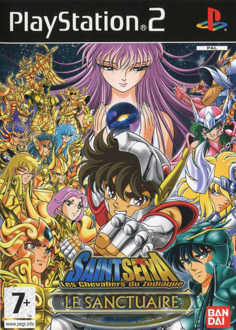 Saint Seiya - Les Chevaliers Du Zodiaque - Le Sanctuaire — box-2D (FR)