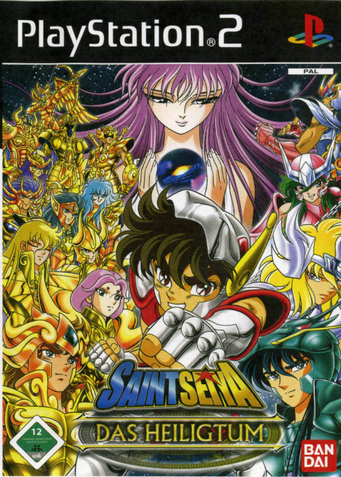 Saint Seiya - Les Chevaliers Du Zodiaque - Le Sanctuaire — box-2D (DE)
