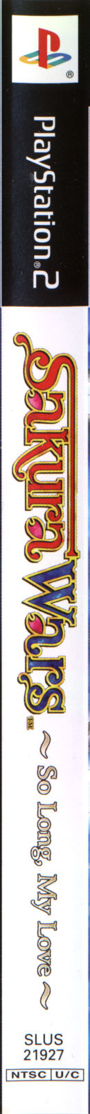 Sakura Taisen 5 - Saraba Itoshiki Hito yo — box-2D-side (US)