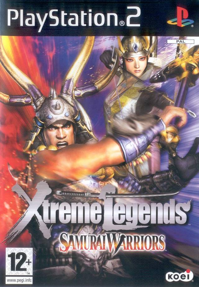Samurai Warriors - Xtreme Legends — box-2D (EU)