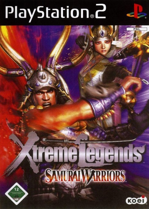 Samurai Warriors - Xtreme Legends — box-2D (DE)