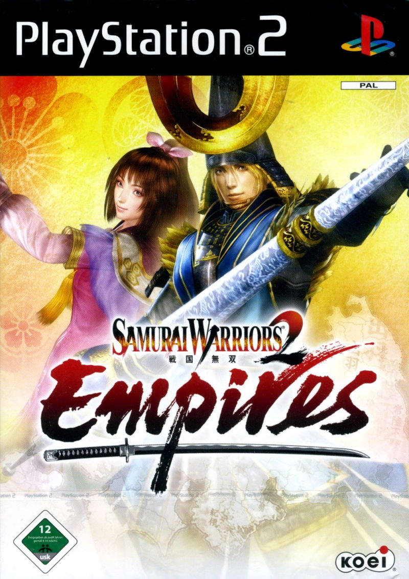 Samurai Warriors 2 - Empires — box-2D (DE)