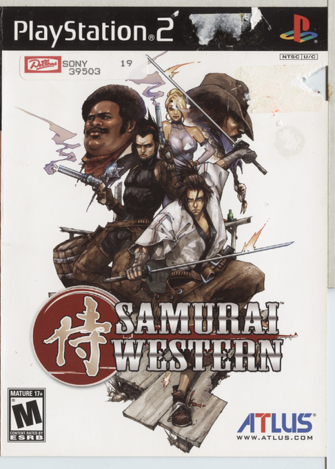 Samurai Western box art