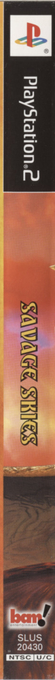 Savage Skies — box-2D-side (US)