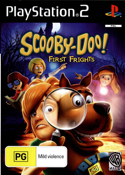 Scooby-doo! First Frights — box-2D (AU)