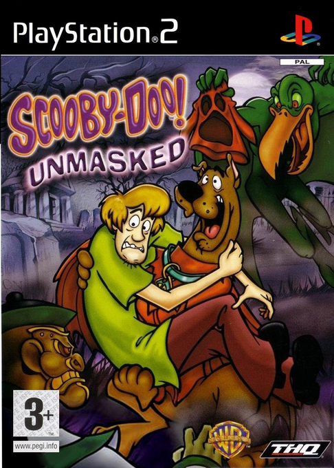 Scooby-Doo! Unmasked — box-2D (SP)
