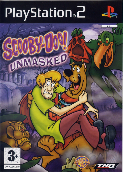 Scooby-Doo! Unmasked — box-2D (EU)