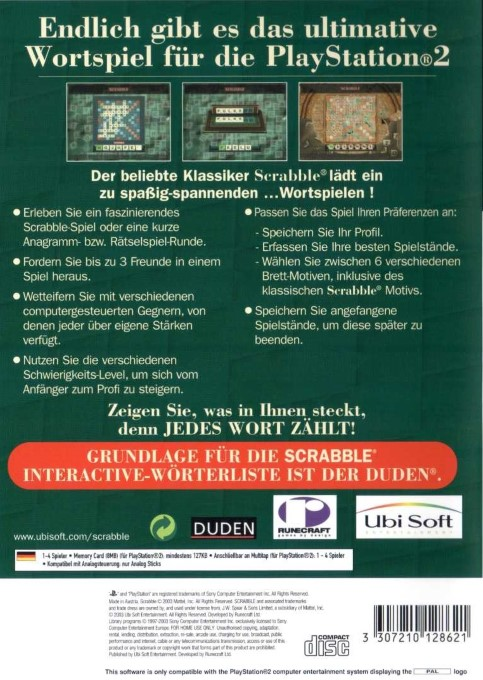 Scrabble Interactive — box-2D-back (DE)