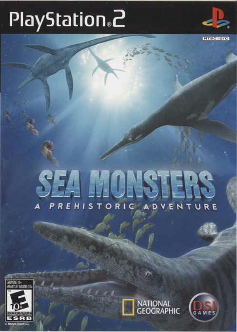 Sea Monsters - A Prehistoric Adventure box art