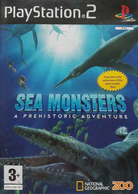 Sea Monsters - A Prehistoric Adventure — box-2D (EU)