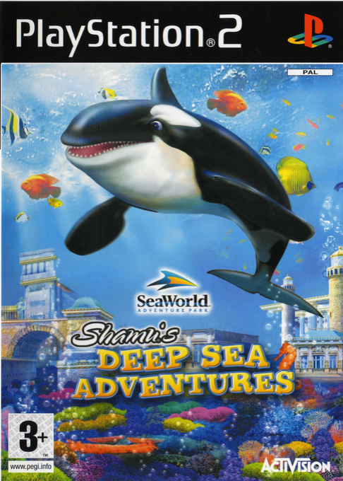 Shamu's Deep Sea Adventures — box-2D (SP)