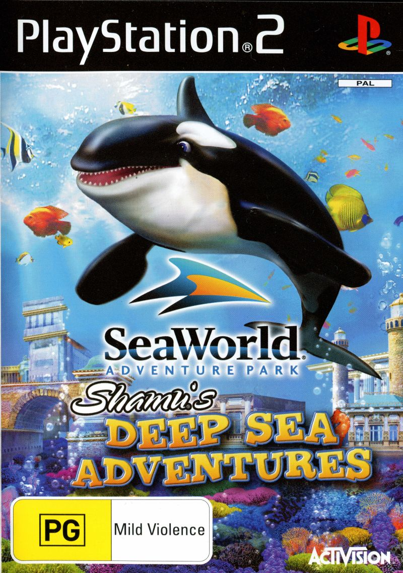 Shamu's Deep Sea Adventures — box-2D (AU)
