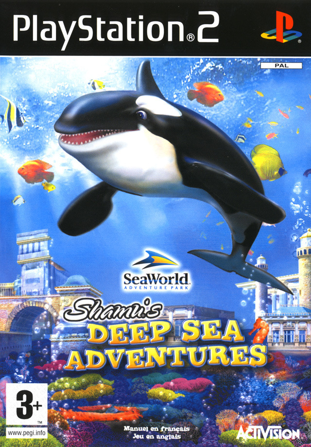 Shamu's Deep Sea Adventures — box-2D (FR)