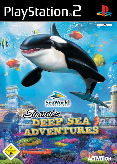 Shamu's Deep Sea Adventures — box-2D (DE)