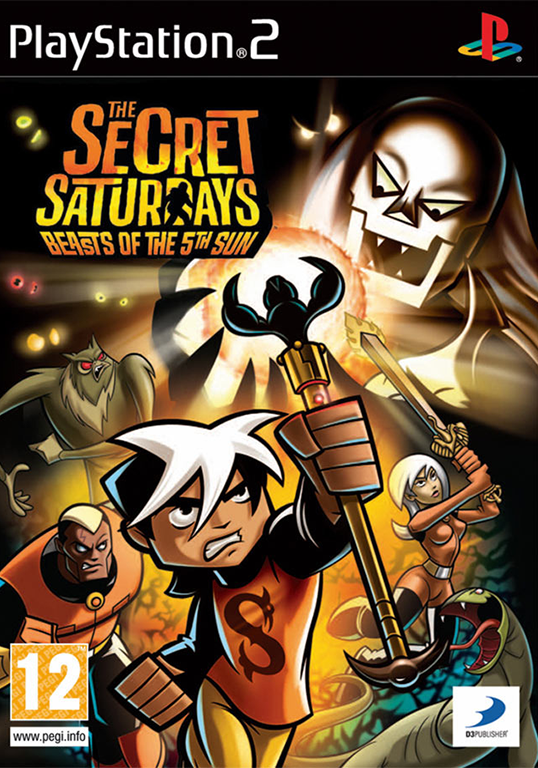 Secret Saturdays - Beasts Of The 5th Sun, The — box-2D (EU)