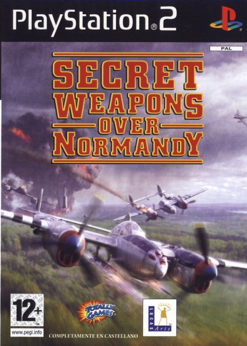 Secret Weapons Over Normandy — box-2D (SP)
