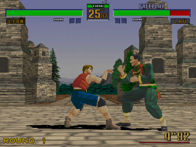 Sega Ages 2500 Series Vol. 16 - Virtua Fighter 2 — ss (JP)