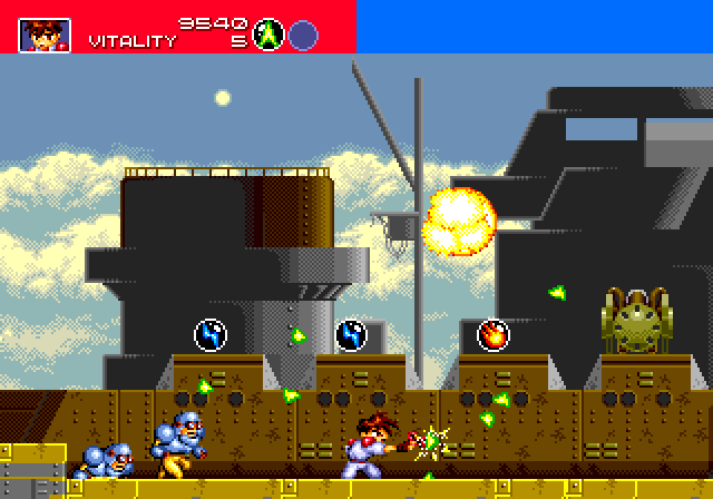 Sega Ages 2500 Series Vol. 25 - Gunstar Heroes - Treasure Box — ss (JP)