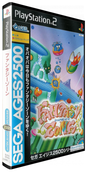 Sega Ages 2500 Series Vol. 3 - Fantasy Zone — box-3D (JP)