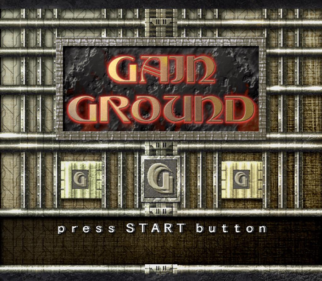 Sega Ages 2500 Series Vol. 9 - Gain Ground — sstitle (WOR)