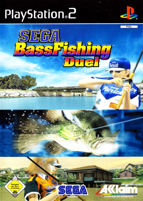 Sega Bass Fishing Duel — box-2D (DE)