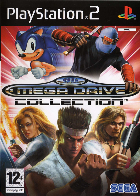 Sega Mega Drive Collection — box-2D (SP)
