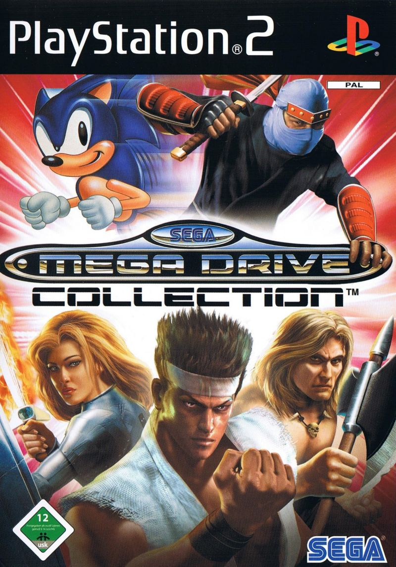 Sega Mega Drive Collection — box-2D (DE)