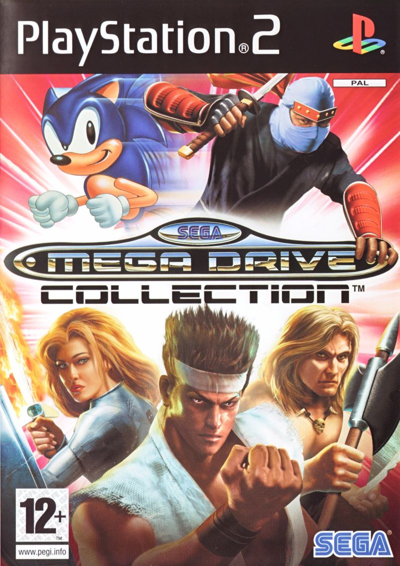 Sega Mega Drive Collection — box-2D (EU)