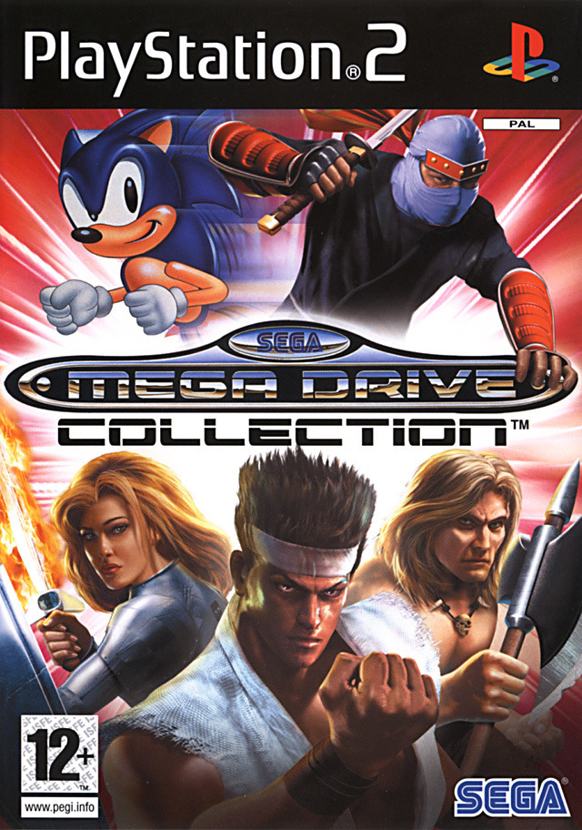 Sega Mega Drive Collection — box-2D (FR)