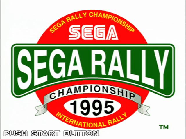 Sega Rally Championship '95 — sstitle (JP)