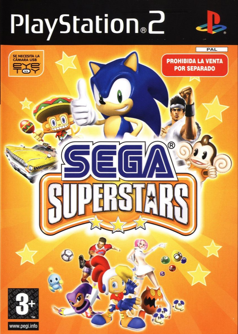 Sega Superstars — box-2D (SP)