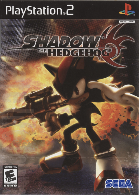 Shadow The Hedgehog box art