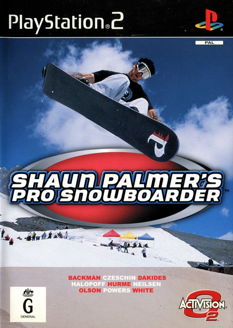 Shaun Palmer's Pro Snowboarder — box-2D (AU)