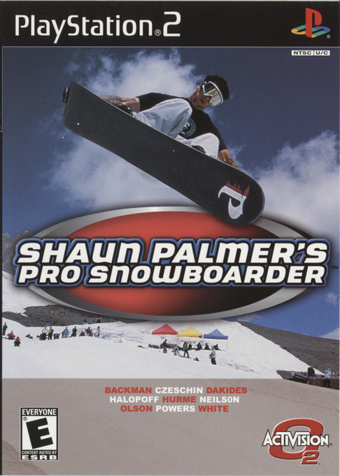 Shaun Palmer's Pro Snowboarder box art