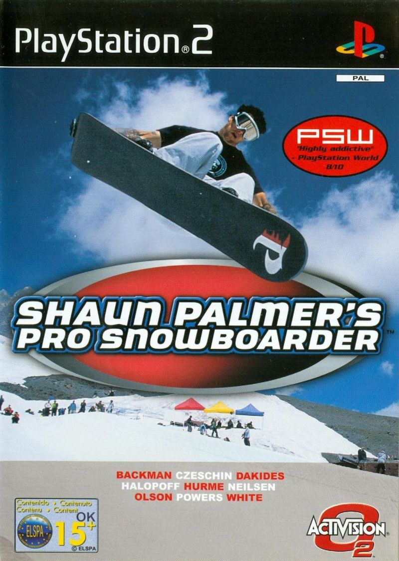 Shaun Palmer's Pro Snowboarder — box-2D (EU)