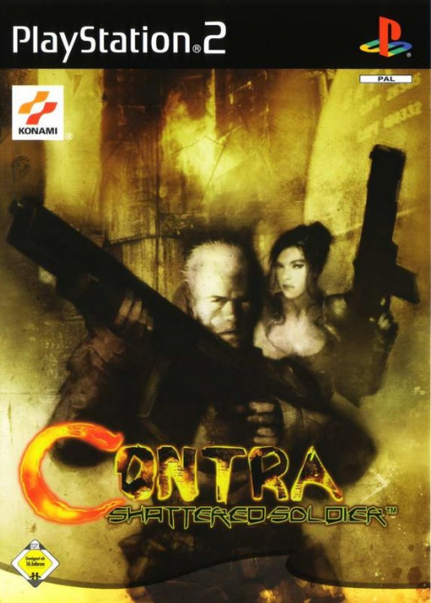 Contra - Shattered Soldier — box-2D (DE)