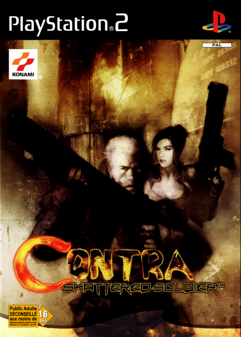 Contra - Shattered Soldier — box-2D (FR)