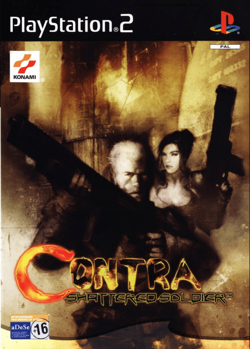 Contra - Shattered Soldier — box-2D (SP)