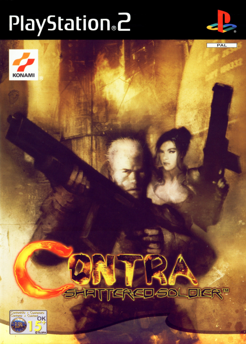 Contra - Shattered Soldier — box-2D (EU)