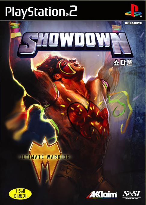 Showdown - Legends Of Wrestling — box-2D (KR)