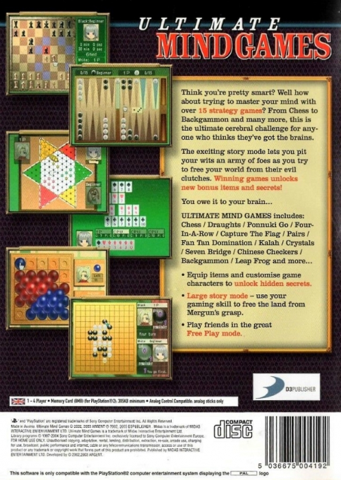 Ultimate Mind Games — box-2D-back (EU)
