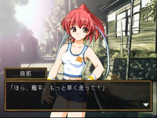 Simple 2000 Series Vol. 34 - The Renai Horror Adventure - Hyouryuu Shoujo — ss (JP)