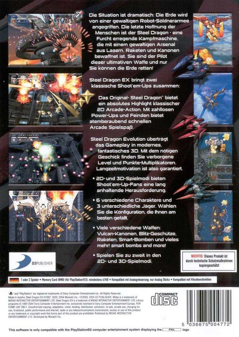 Steel Dragon Ex — box-2D-back (DE)