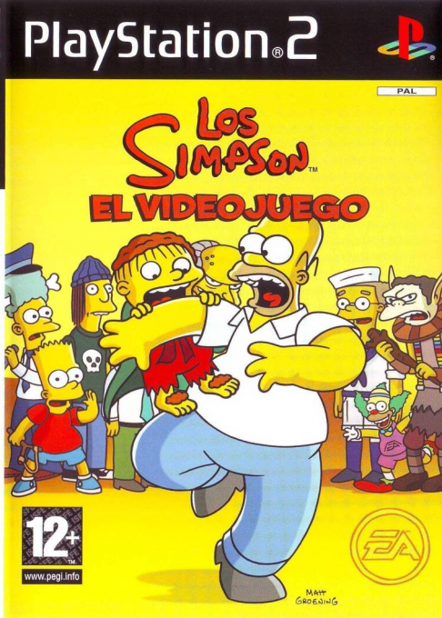 Simpsons Game, The — box-2D (SP)